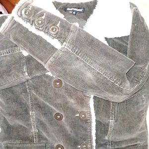 Brown Corduroy Jacket w/ Fleece